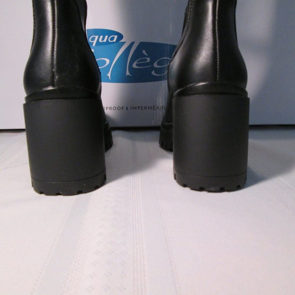 Aqua College Waterproof Ria Tall Stretch Boots Sz 6 NIB - Picture 8 of 13